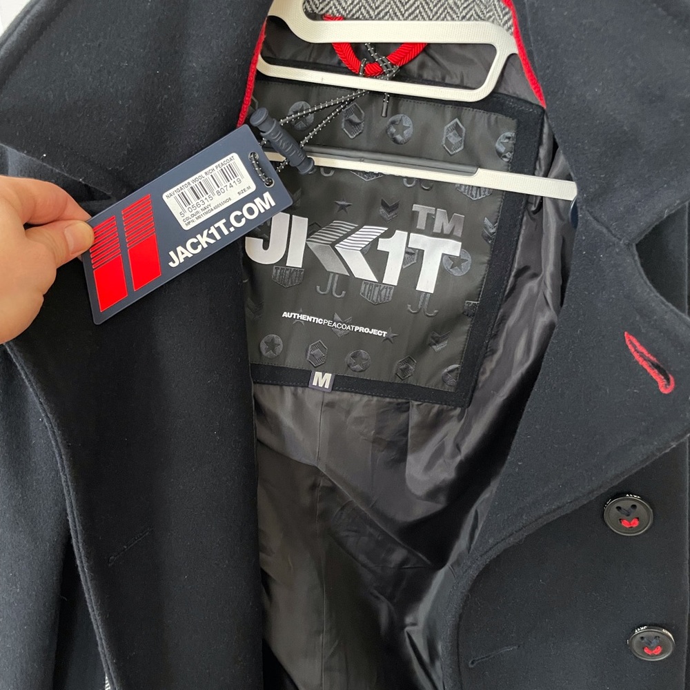 NWT Jack1t London men wool coat